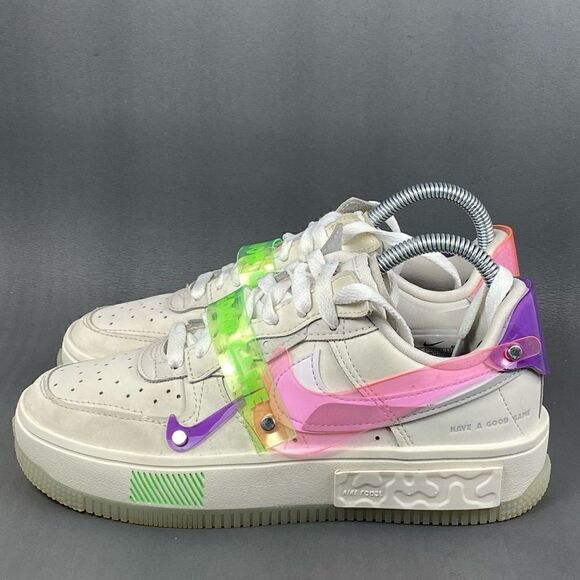 Nike Air Force 1 Fontanka "Have A Good Game" sneakers size 6 - Picture 2 of 8